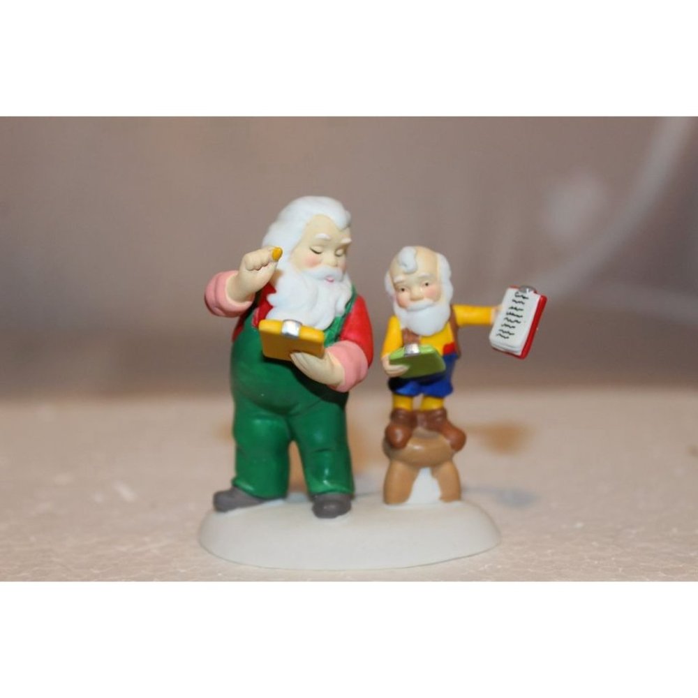 Dept 56 North Pole Village - Check and Double Check
